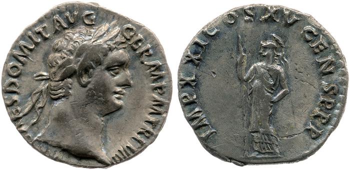 RIC II, Part 1 (second edition) Domitian 692, реверс, bm