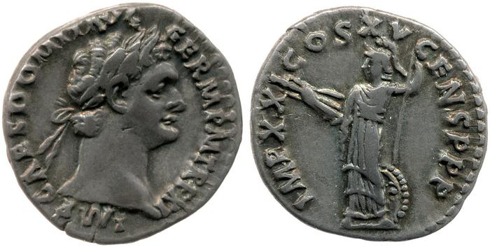 RIC II, Part 1 (second edition) Domitian 726, реверс, bm