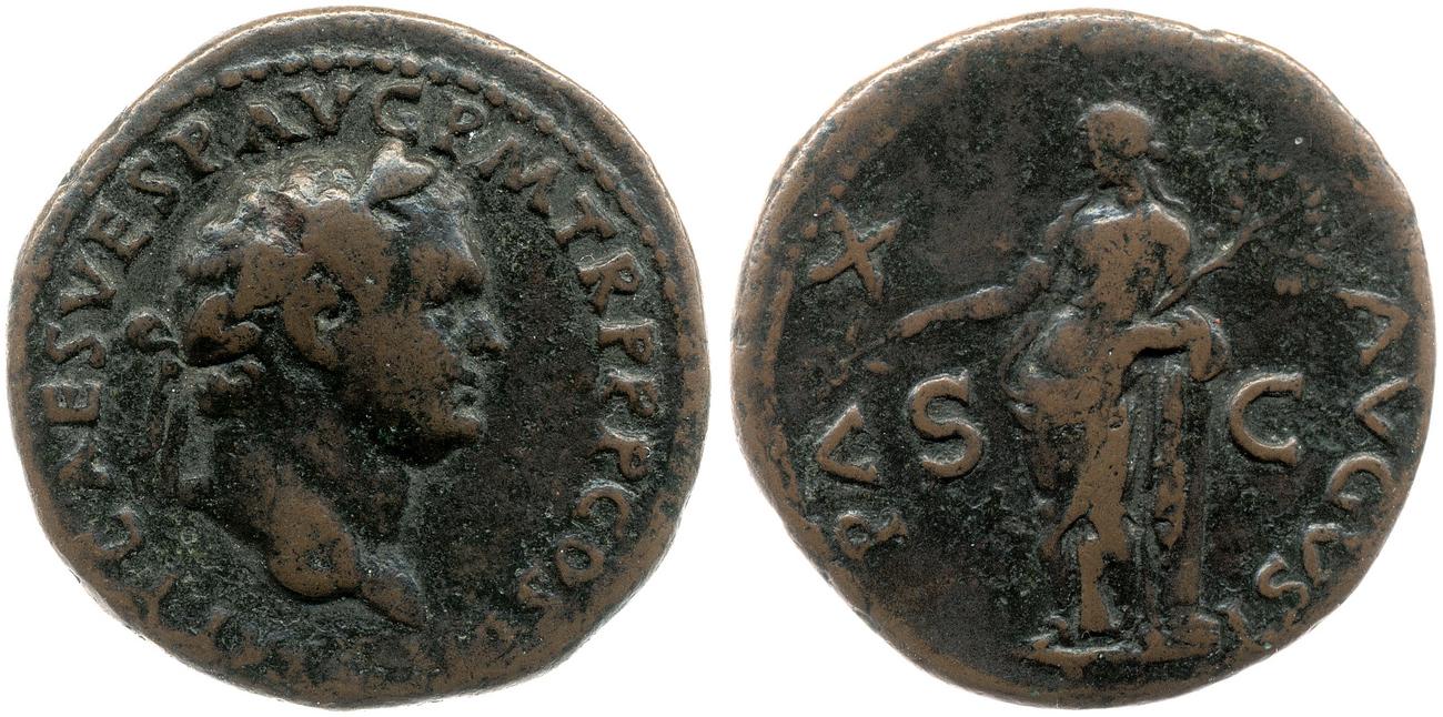 аверс RIC II, Part 1 (second edition) Titus 71