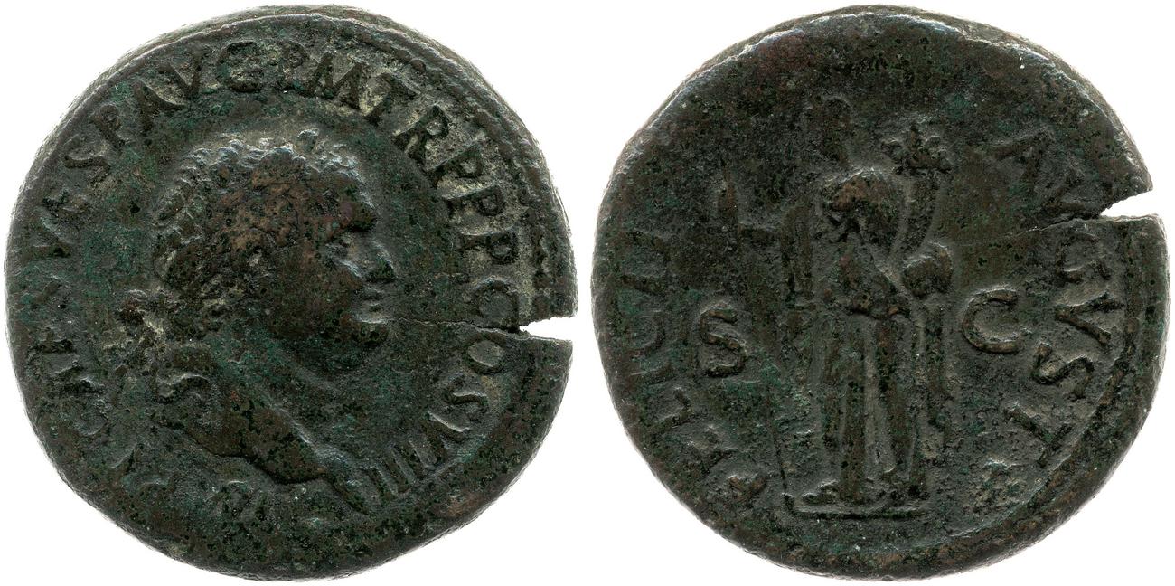 аверс RIC II, Part 1 (second edition) Titus 141