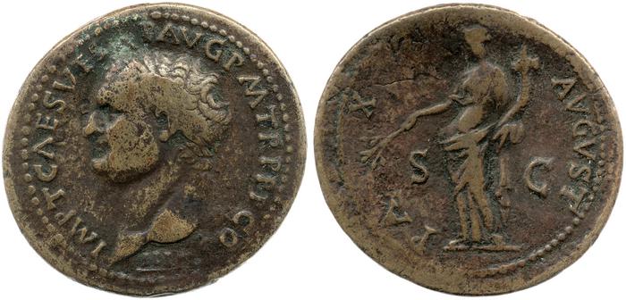 RIC II, Part 1 (second edition) Titus 155, реверс, bm