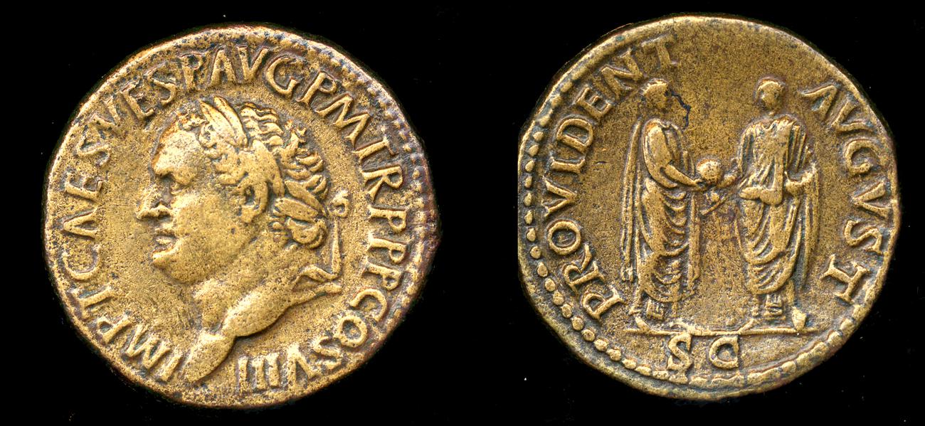 аверс RIC II, Part 1 (second edition) Titus 162