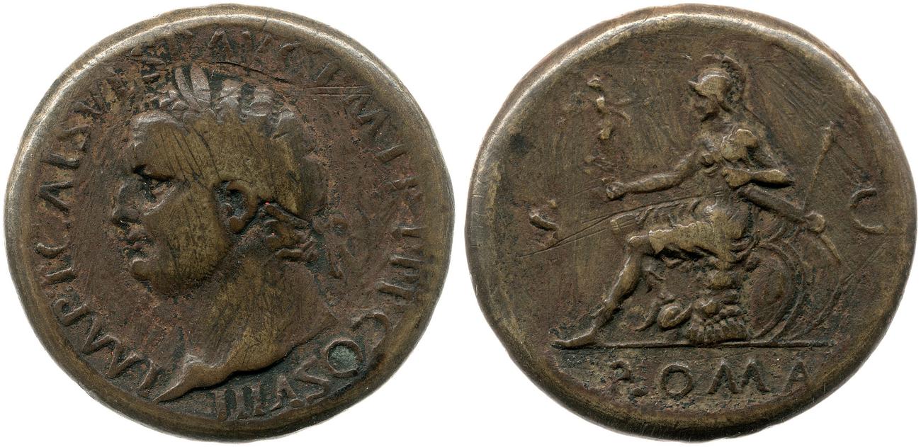 аверс RIC II, Part 1 (second edition) Titus 163