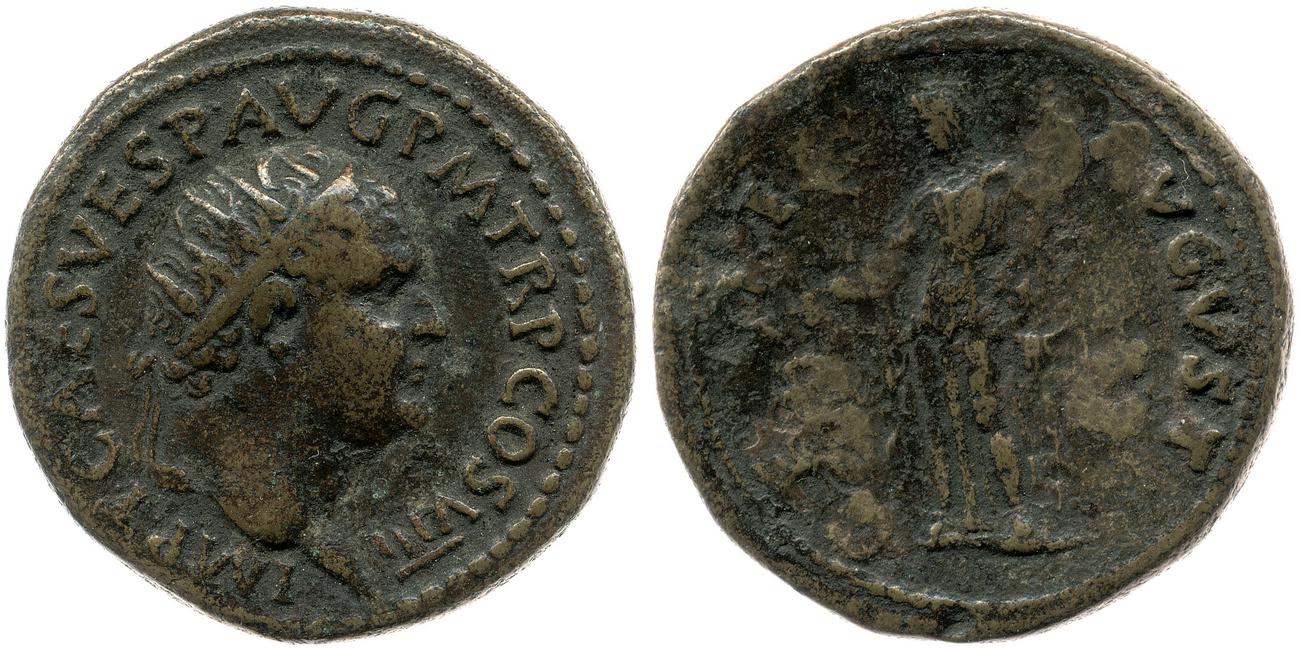 аверс RIC II, Part 1 (second edition) Titus 189