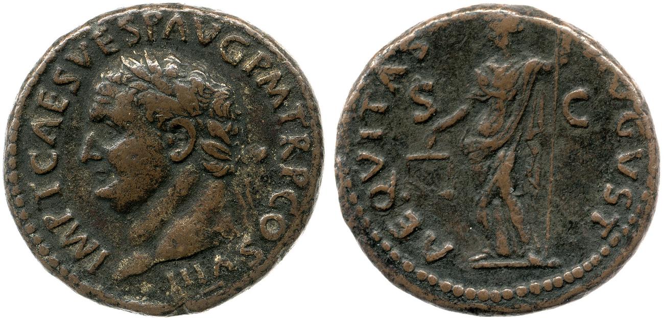 аверс RIC II, Part 1 (second edition) Titus 215