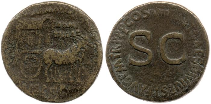 RIC II, Part 1 (second edition) Titus 262, реверс, bm