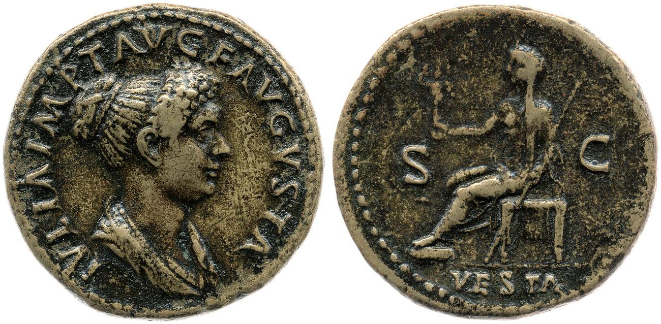 RIC II, Part 1 (second edition) Titus 398, аверс, bm