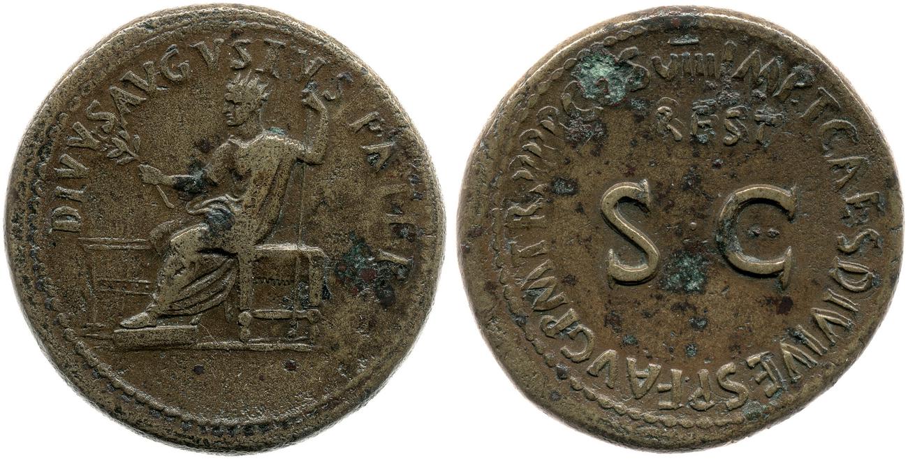 аверс RIC II, Part 1 (second edition) Titus 401