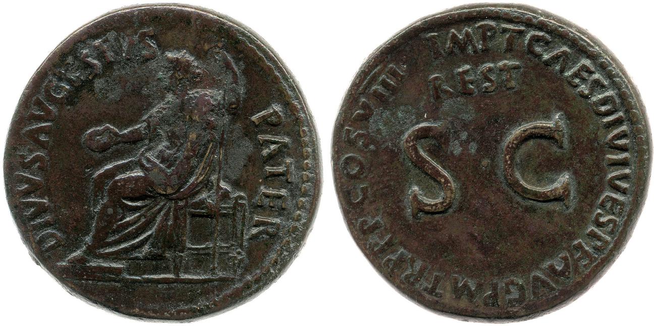 аверс RIC II, Part 1 (second edition) Titus 402