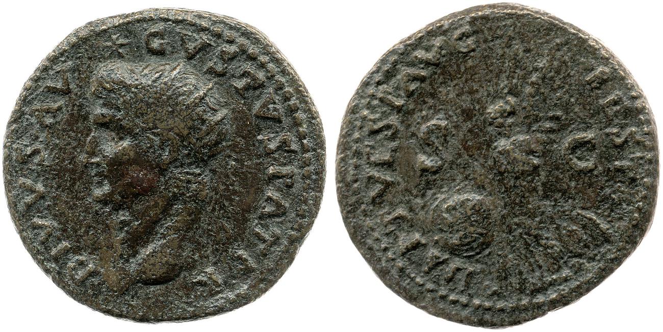 аверс RIC II, Part 1 (second edition) Titus 448