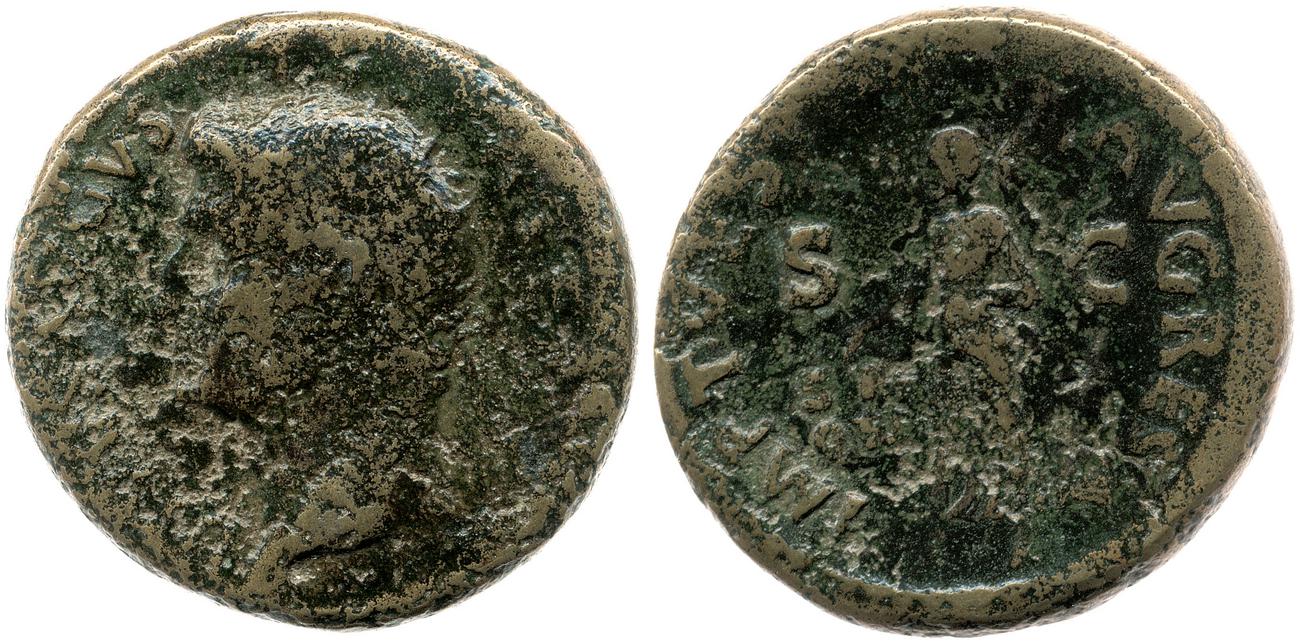 аверс RIC II, Part 1 (second edition) Titus 447
