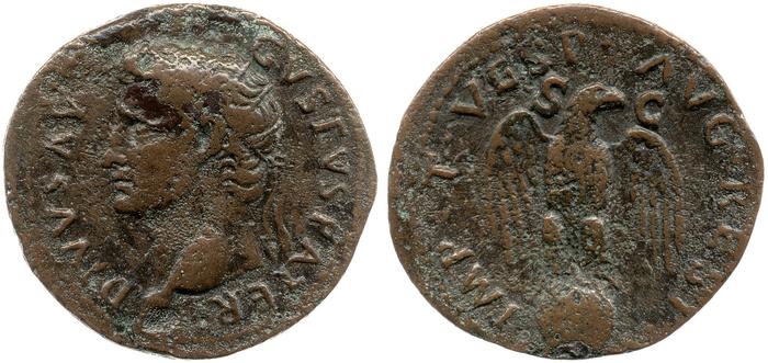 RIC II, Part 1 (second edition) Titus 460, реверс, bm