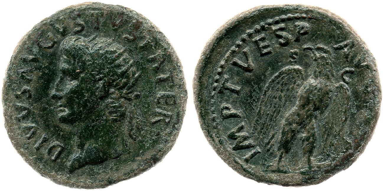 RIC II, Part 1 (second edition) Titus 469, аверс, bm