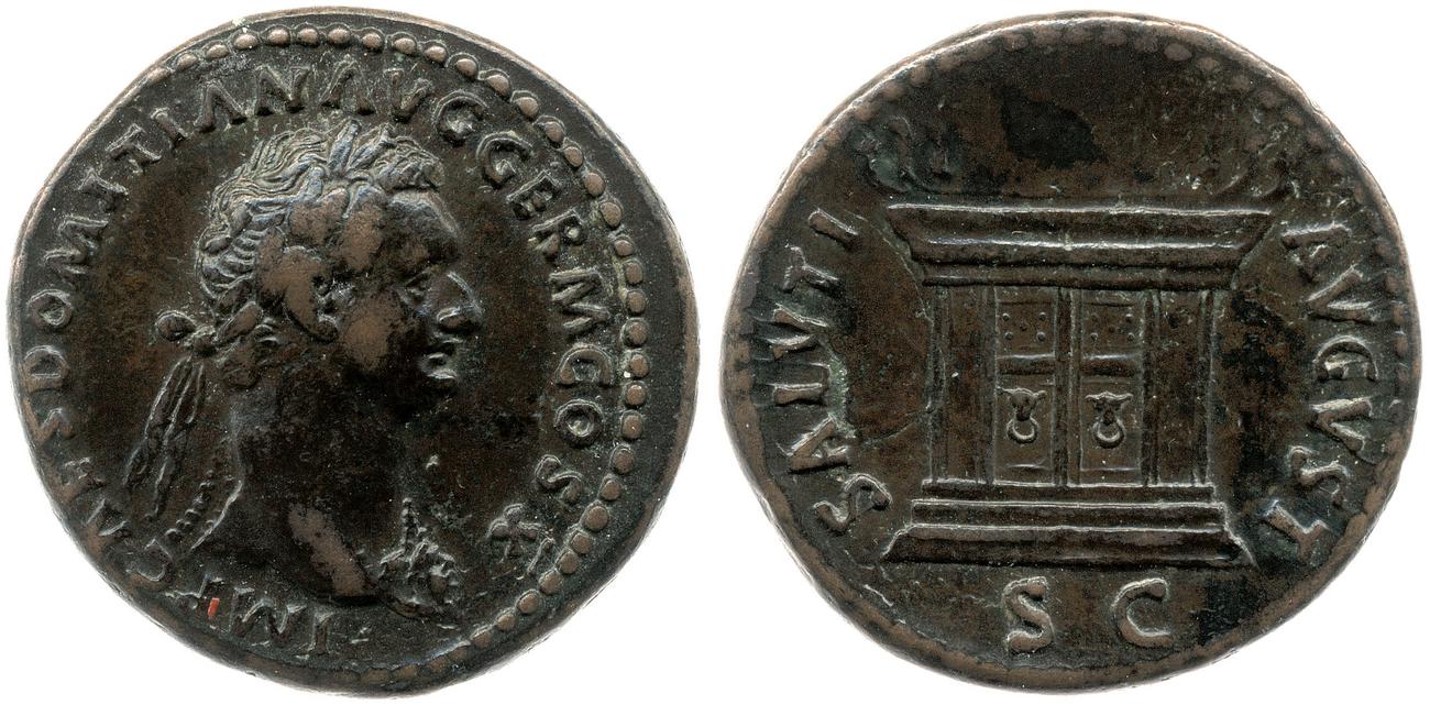 аверс RIC II, Part 1 (second edition) Domitian 224