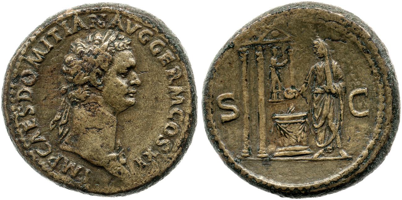 аверс RIC II, Part 1 (second edition) Domitian 277