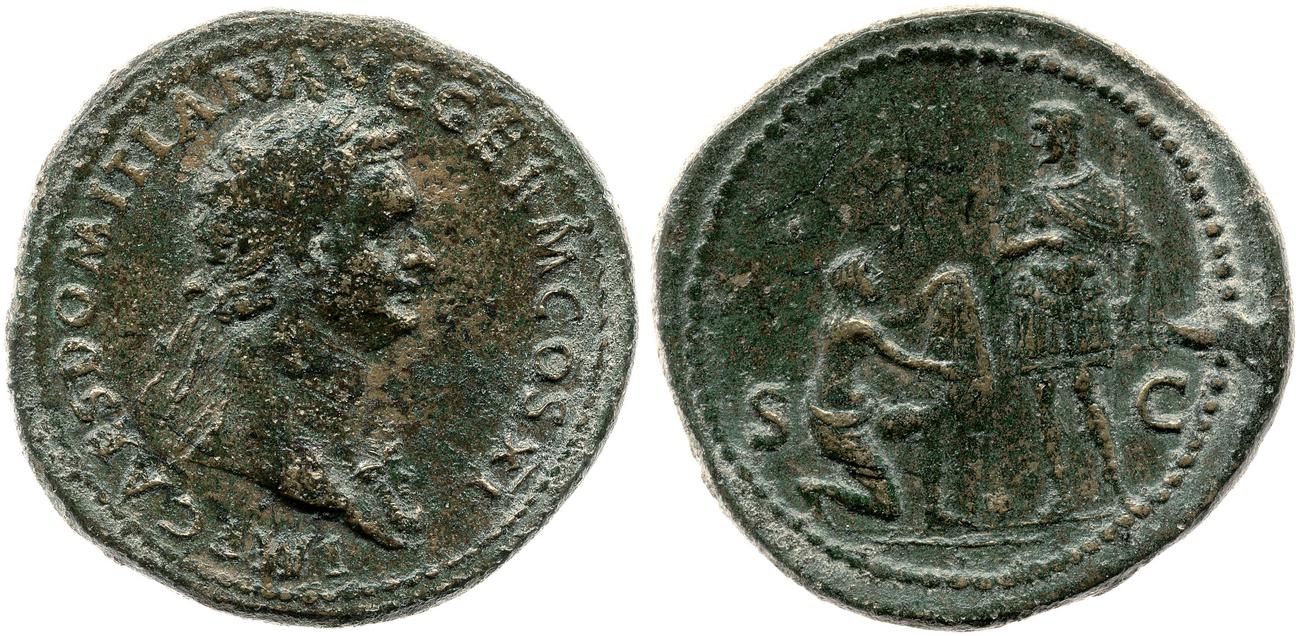 аверс RIC II, Part 1 (second edition) Domitian 279