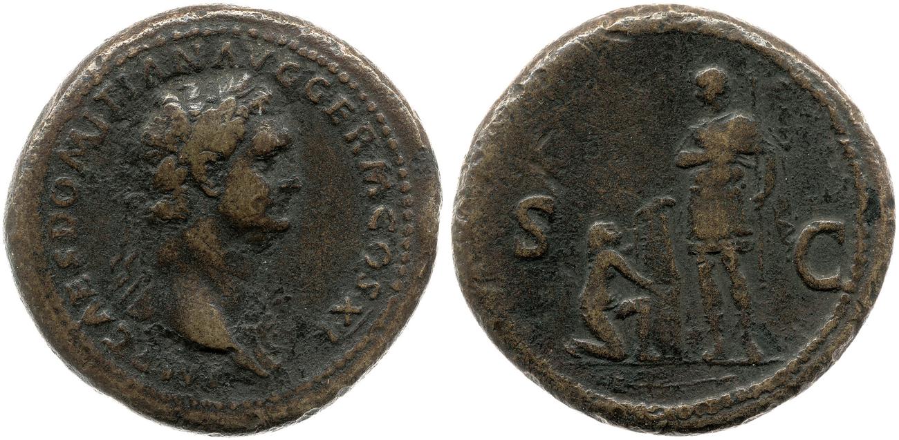 RIC II, Part 1 (second edition) Domitian 279, аверс, bm