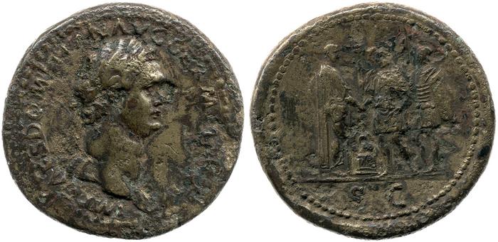 RIC II, Part 1 (second edition) Domitian 281, реверс, bm