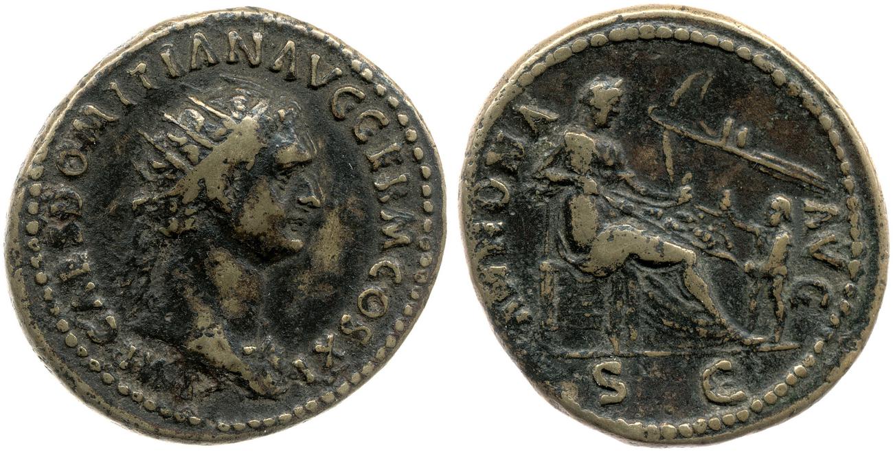 аверс RIC II, Part 1 (second edition) Domitian 287