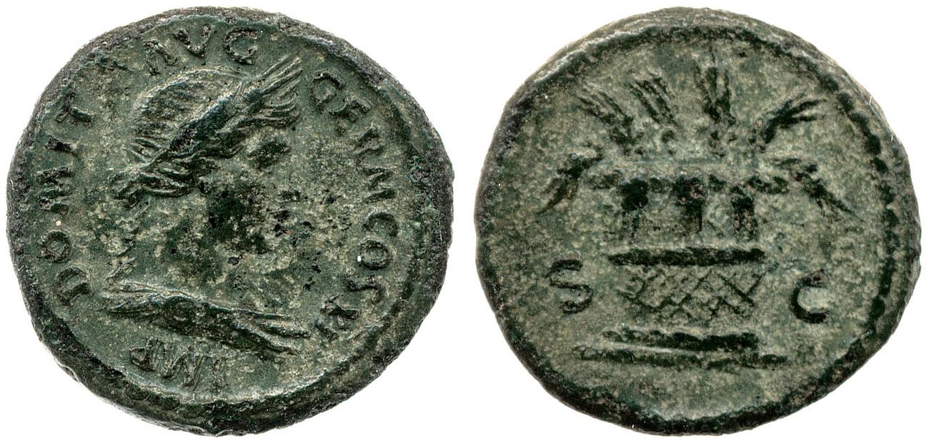 аверс RIC II, Part 1 (second edition) Domitian 315