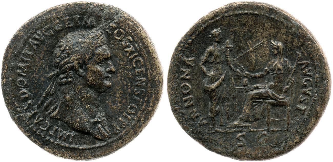 аверс RIC II, Part 1 (second edition) Domitian 349
