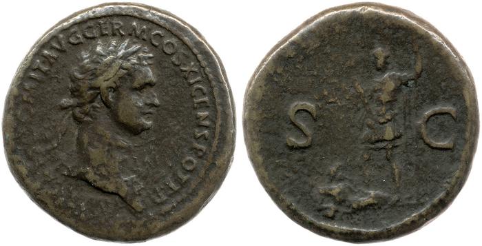 RIC II, Part 1 (second edition) Domitian 356, реверс, bm