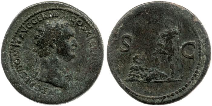RIC II, Part 1 (second edition) Domitian 356, реверс, bm
