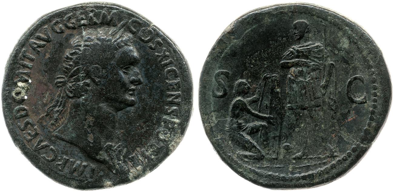 аверс RIC II, Part 1 (second edition) Domitian 357