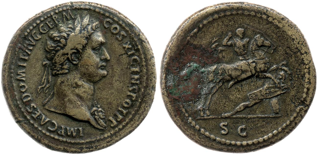 аверс RIC II, Part 1 (second edition) Domitian 358