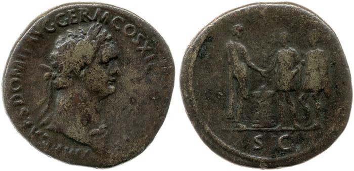 RIC II, Part 1 (second edition) Domitian 359, реверс, bm