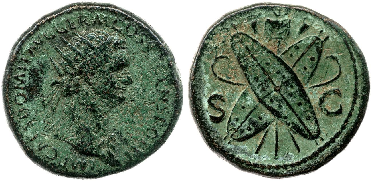 аверс RIC II, Part 1 (second edition) Domitian 372