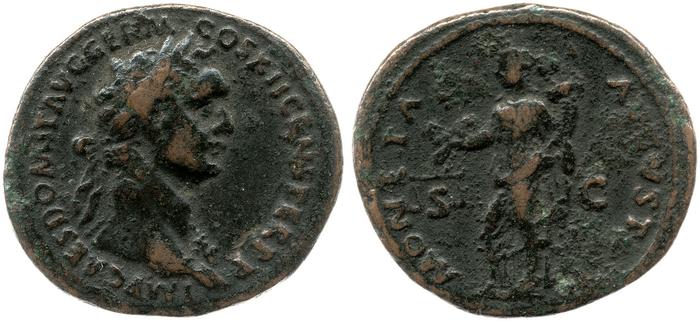 реверс RIC II, Part 1 (second edition) Domitian 492