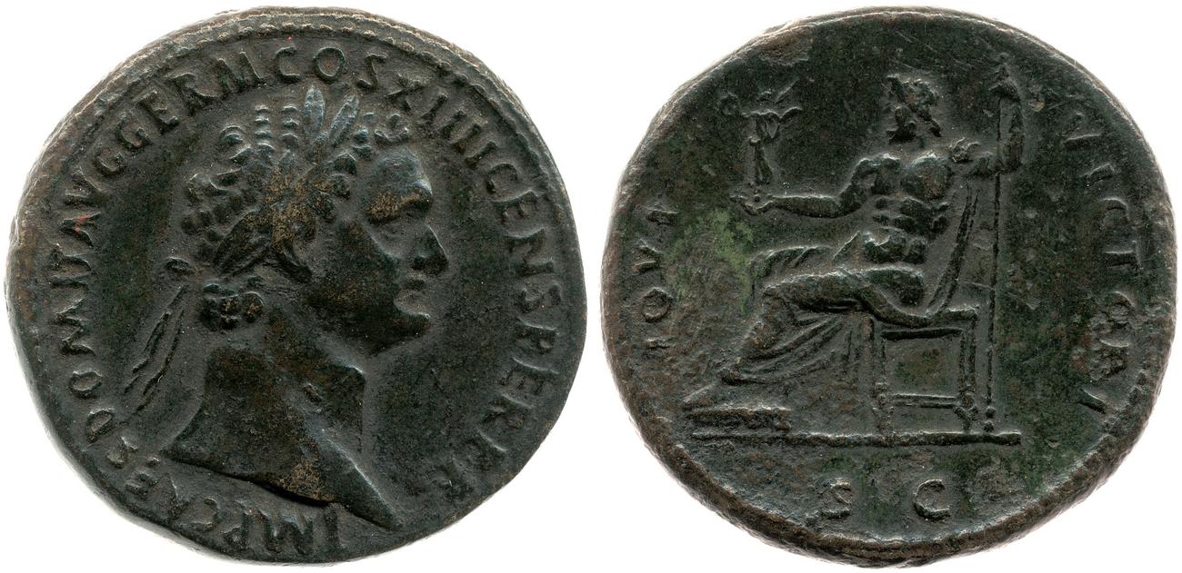 RIC II, Part 1 (second edition) Domitian 633, аверс, bm