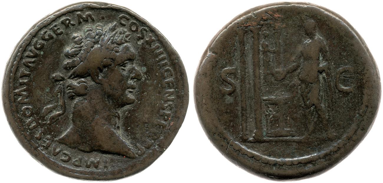 аверс RIC II, Part 1 (second edition) Domitian 637