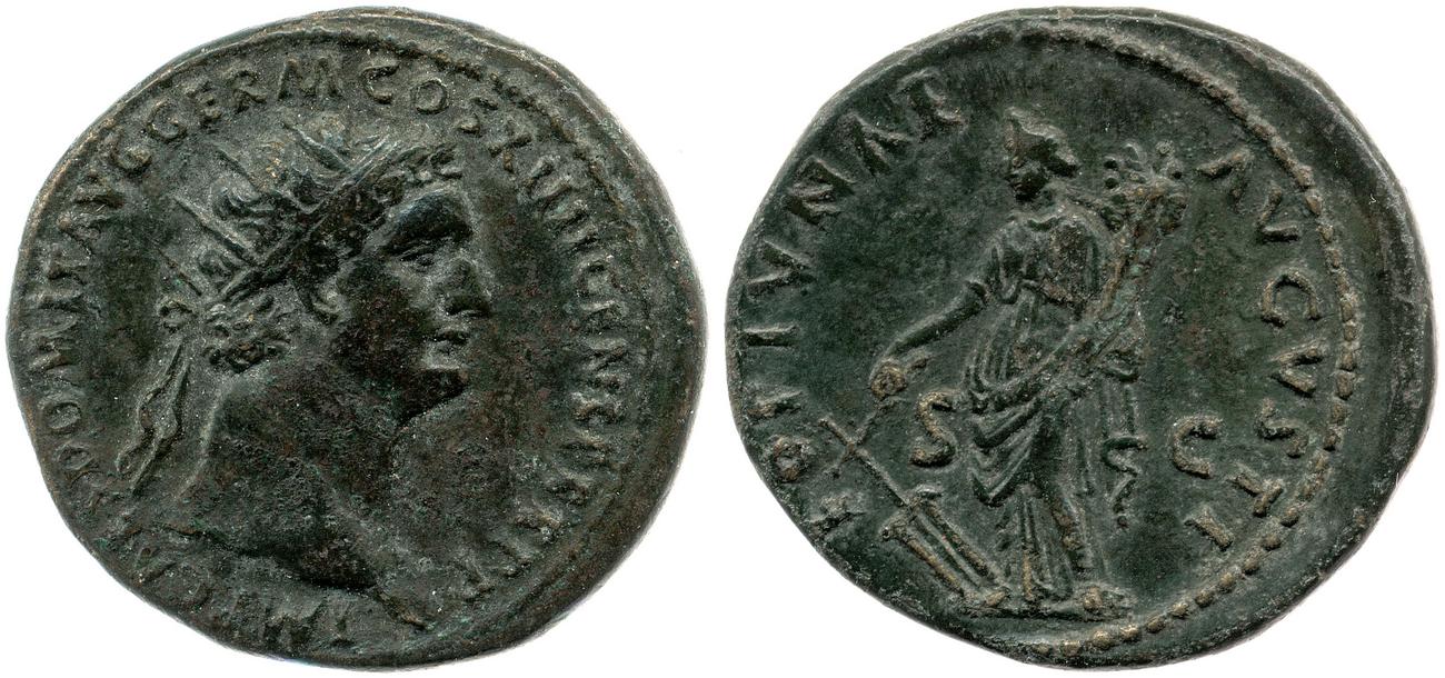 аверс RIC II, Part 1 (second edition) Domitian 643