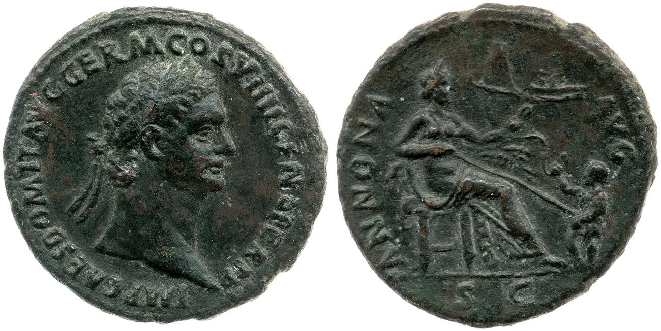 аверс RIC II, Part 1 (second edition) Domitian 646