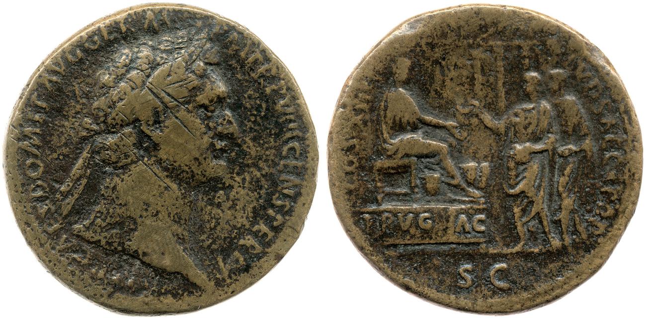 аверс RIC II, Part 1 (second edition) Domitian 608
