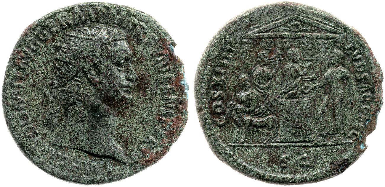 RIC II, Part 1 (second edition) Domitian 619, аверс, bm