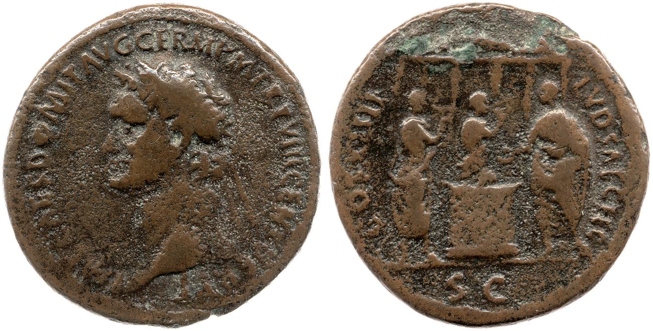 аверс RIC II, Part 1 (second edition) Domitian 624