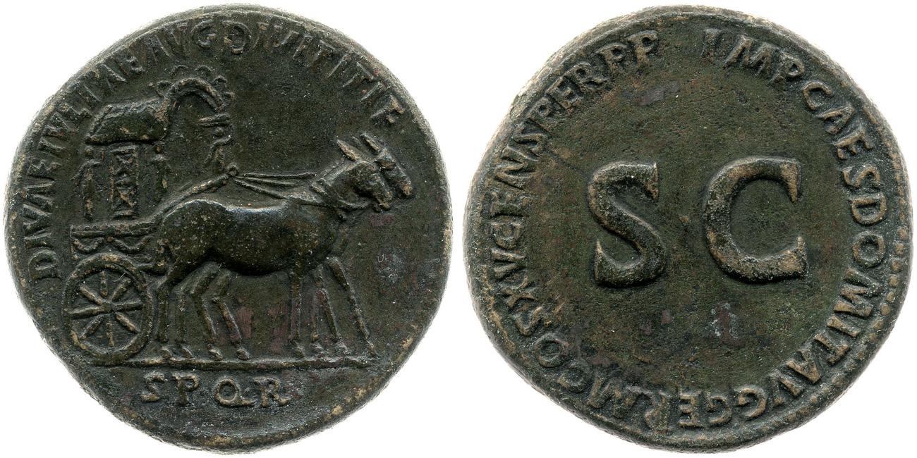 RIC II, Part 1 (second edition) Domitian 717, аверс, bm