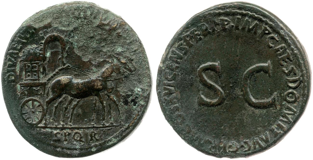 RIC II, Part 1 (second edition) Domitian 760, аверс, bm