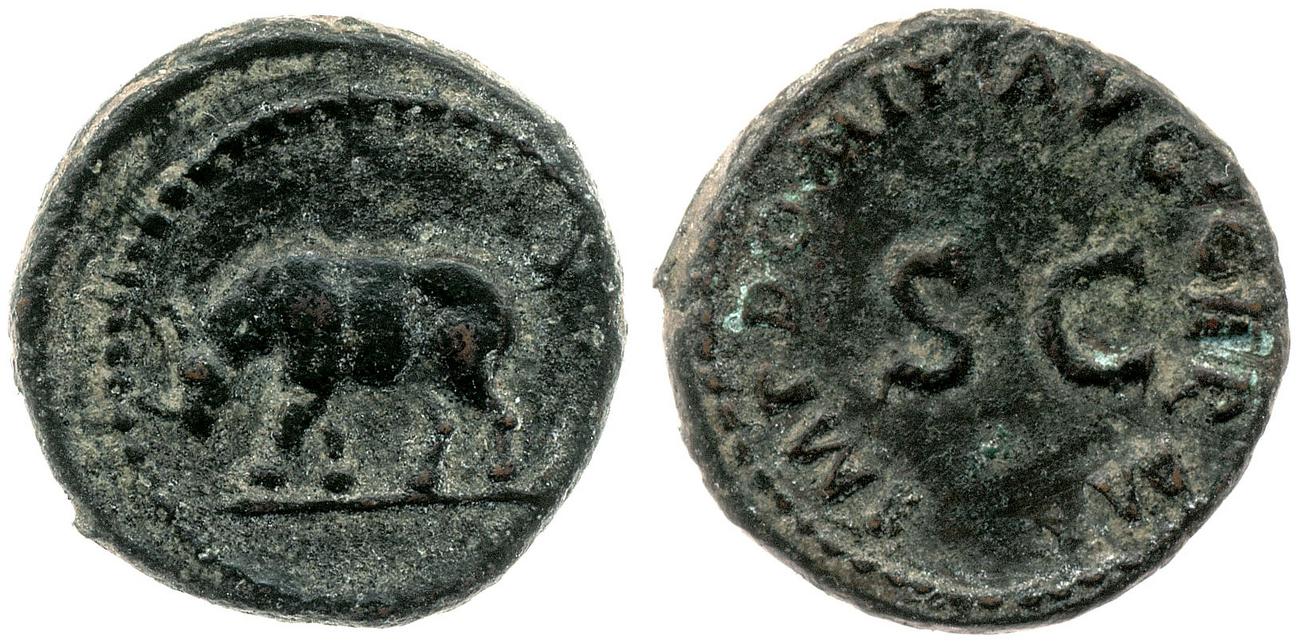 RIC II, Part 1 (second edition) Domitian 250, аверс, bm
