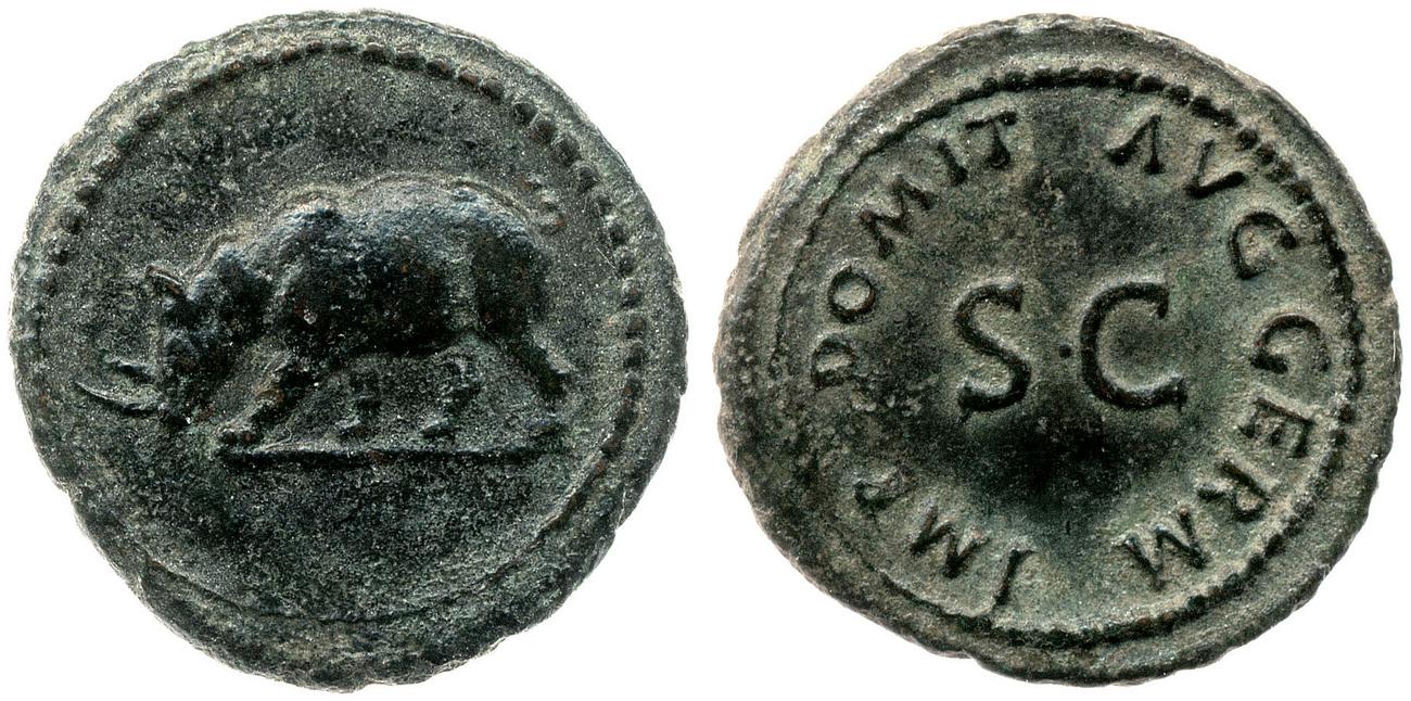 аверс RIC II, Part 1 (second edition) Domitian 250
