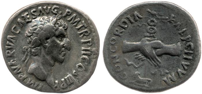 RIC II Nerva 27, реверс, bm