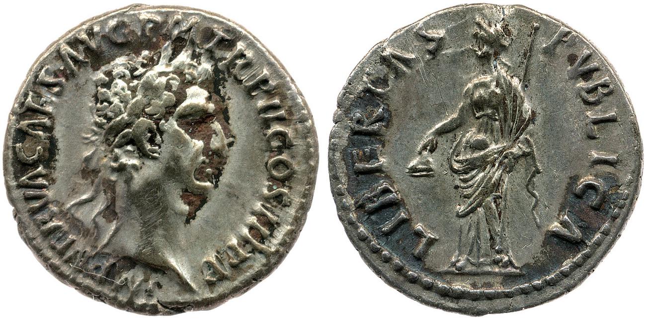 RIC II Nerva 31, аверс, bm