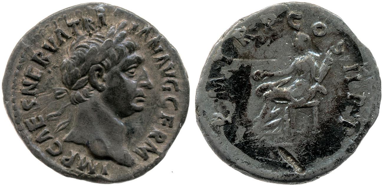 RIC II Trajan 9, аверс, bm