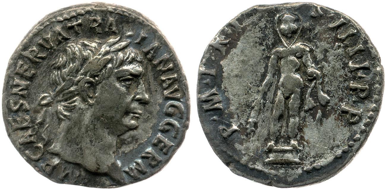 RIC II Trajan 49, аверс, bm