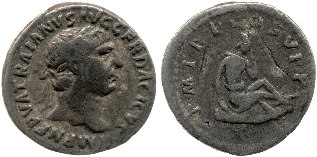 аверс RIC II Trajan 89