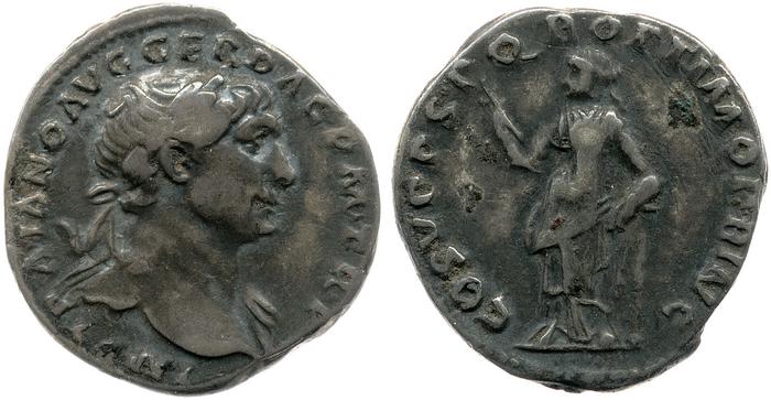 RIC II Trajan 126, реверс, bm
