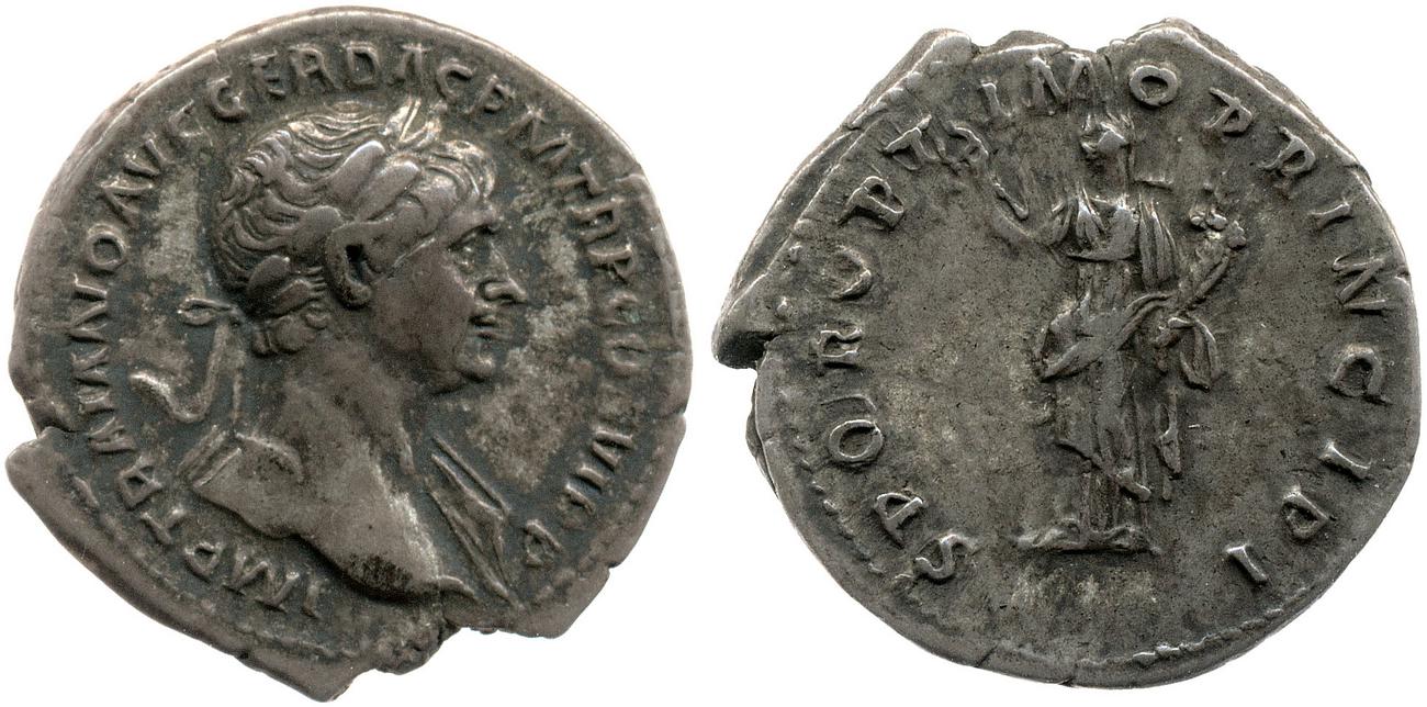 RIC II Trajan 272, аверс, bm